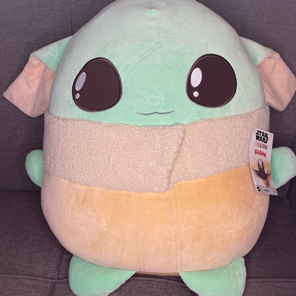 Mattel Toys Star Wars The Child Grogu Cuutopia Baby Yoda Giant Plush Pillow 2 Mandalorian